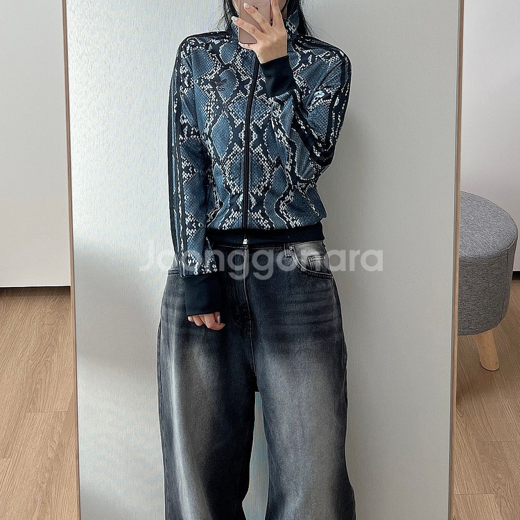 아디다스 파이어버드 파이톤 뱀피 트랙탑 져지--1