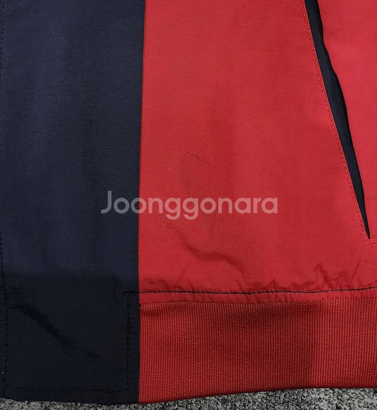 타미힐피거 배색 빅로고 바람막이 자켓 2XL--4