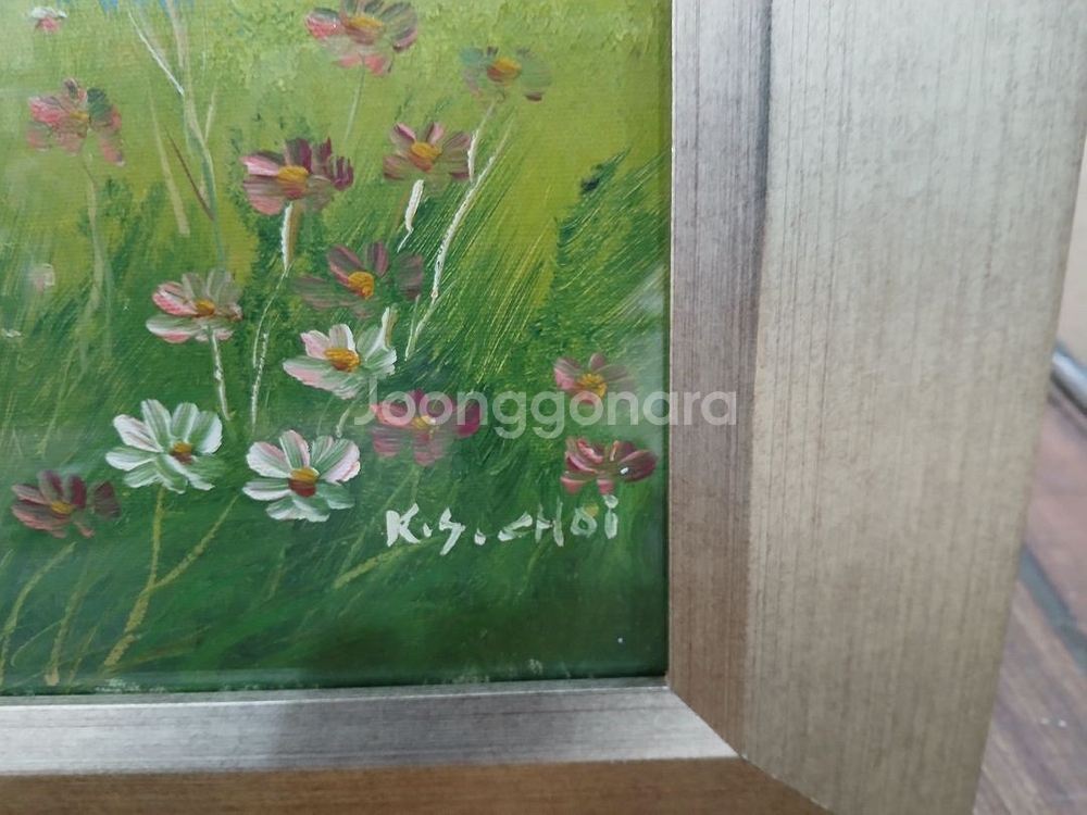 유화그림액자--1