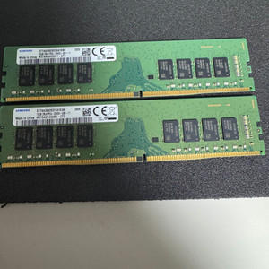 삼성램 ddr4 2666 16기가 두개