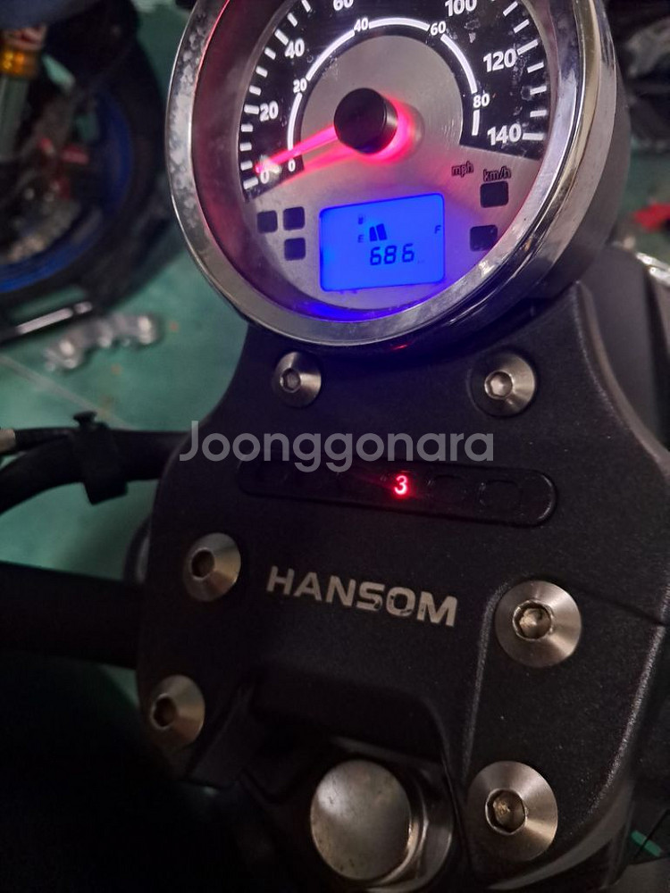 23년식 686km 베네트125 오토바이--8