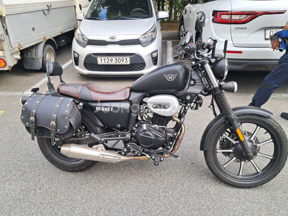 23년식 686km 베네트125 오토바이--4