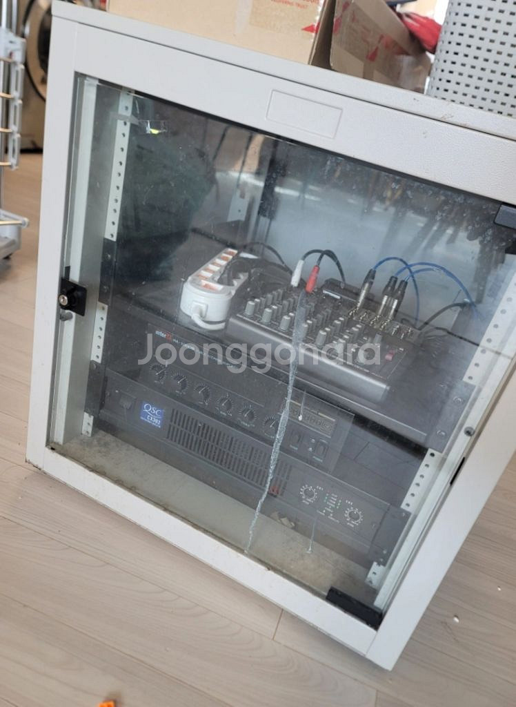 QSC-cx302 앰프1 + 앰프1 +케이스--0