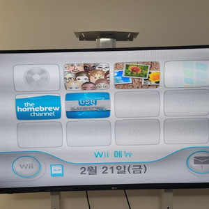 닌텐도 Wii + 외장하드 1인용세트 팝니다