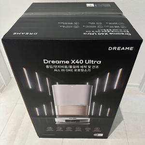 Dreame드리미 X40 Ultra 로봇청소기 미개봉