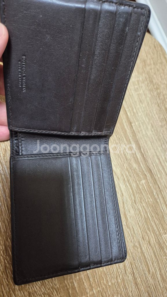 보테가 베네타 남성 반지갑 급처--1
