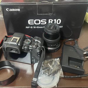 캐논 eos r10 EOS R10 18-45렌즈킷 박스