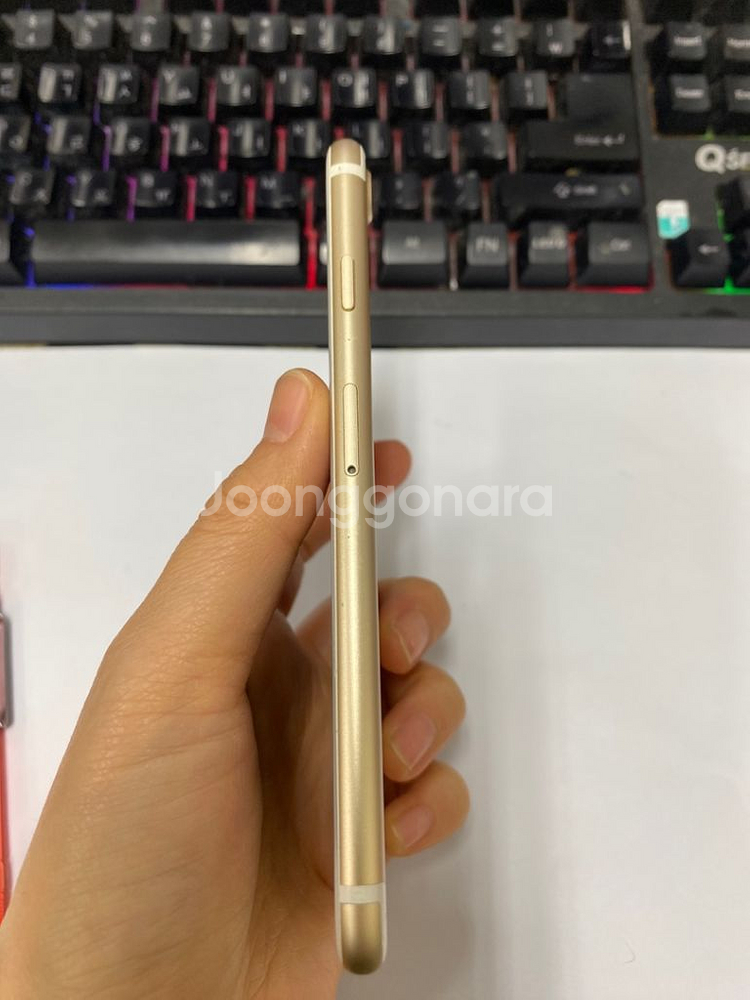 아이폰7 골드 A급 32GB 배터리92% 인스타--6