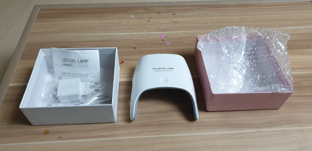 미사용 젤램프UV LED 12박스 이미지