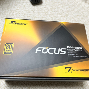 시소닉 FOCUS GM-850 80PLUS GOLD