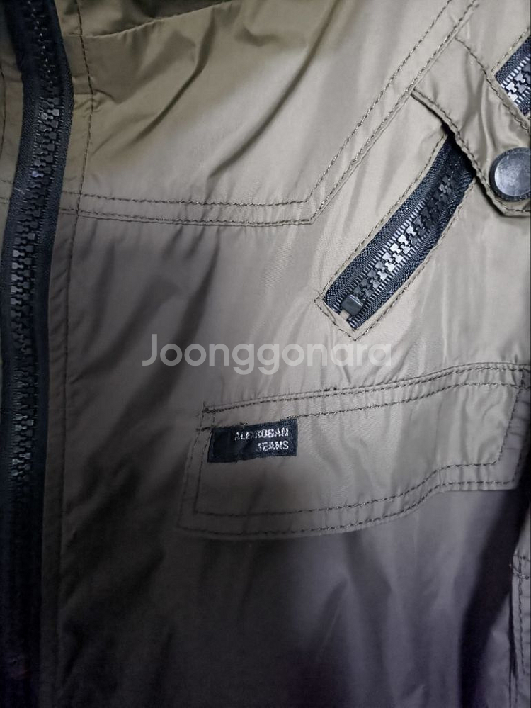 3XL 알렉스로건 나일론 파라슈트 봄버 자켓--2