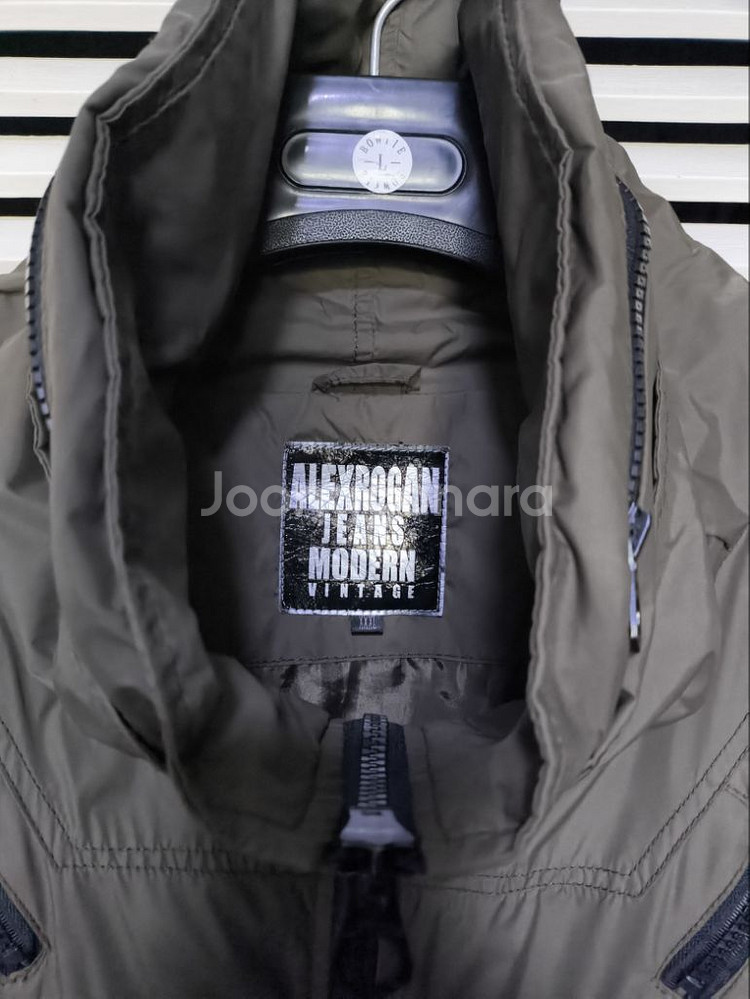 3XL 알렉스로건 나일론 파라슈트 봄버 자켓--3