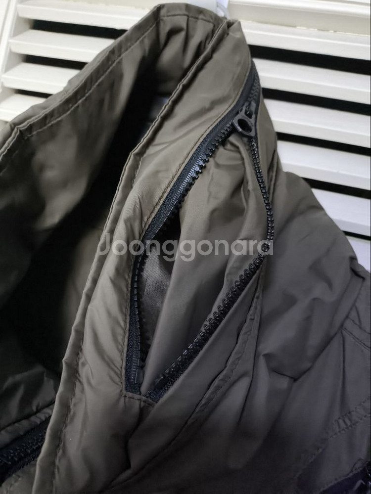 3XL 알렉스로건 나일론 파라슈트 봄버 자켓--4