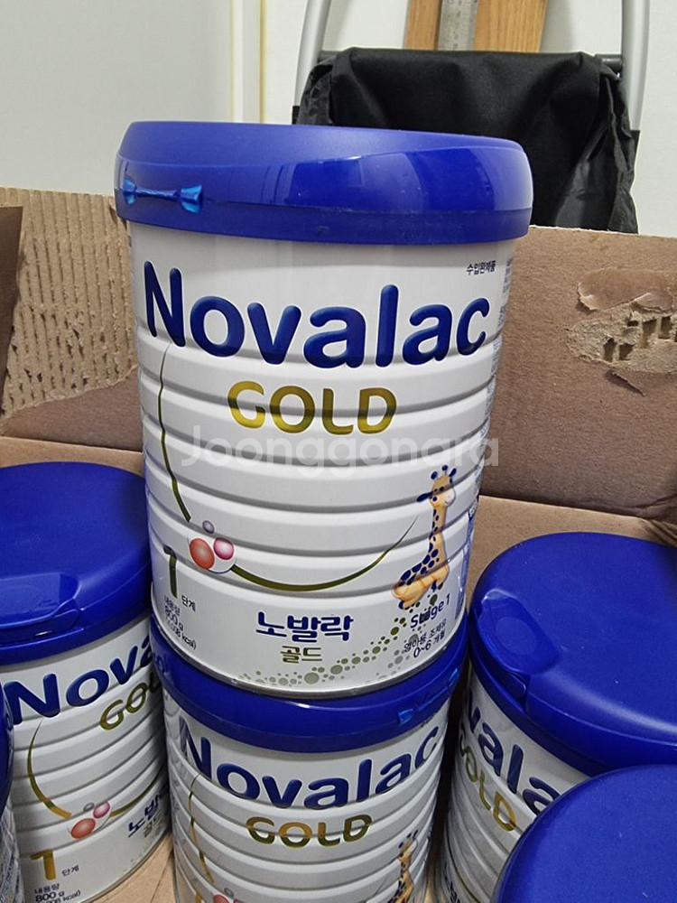 노발락 골드1단계 800g 12통 일괄 팝니다--2