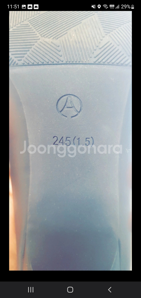 샤콕 메모리폼구두 245 (굽 높이 7cm)--4