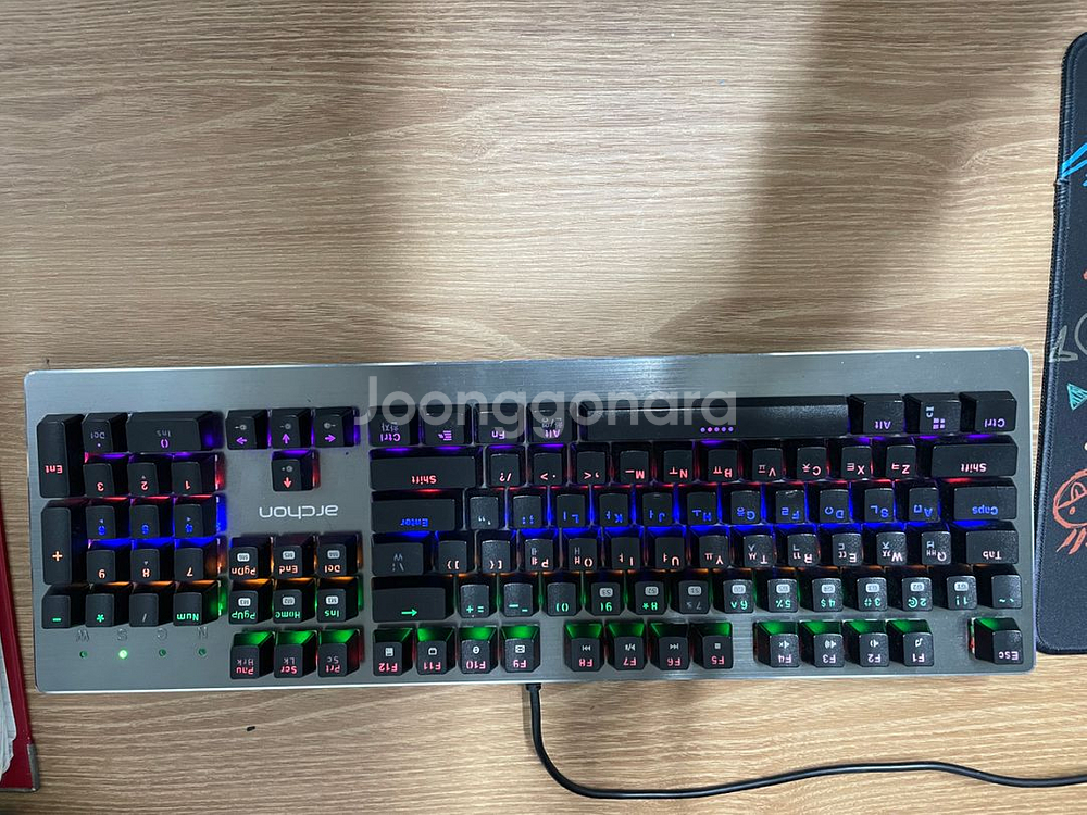 아콘 기계식 rgb 키보드--1