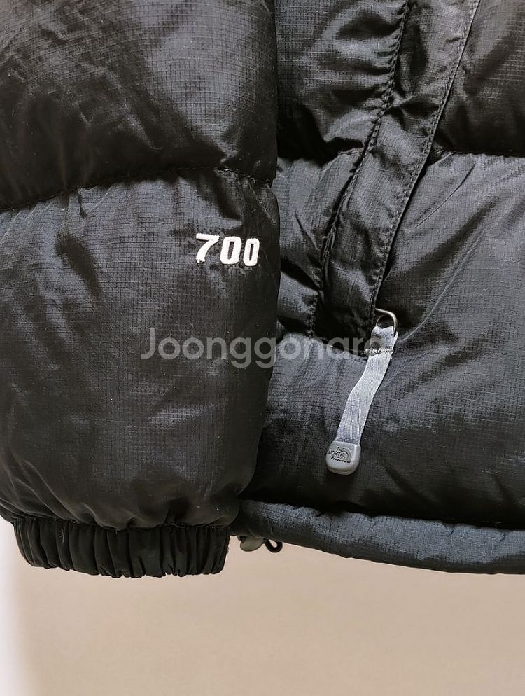 [L] 노스페이스 눕시 패딩점퍼 700 블랙1290--4