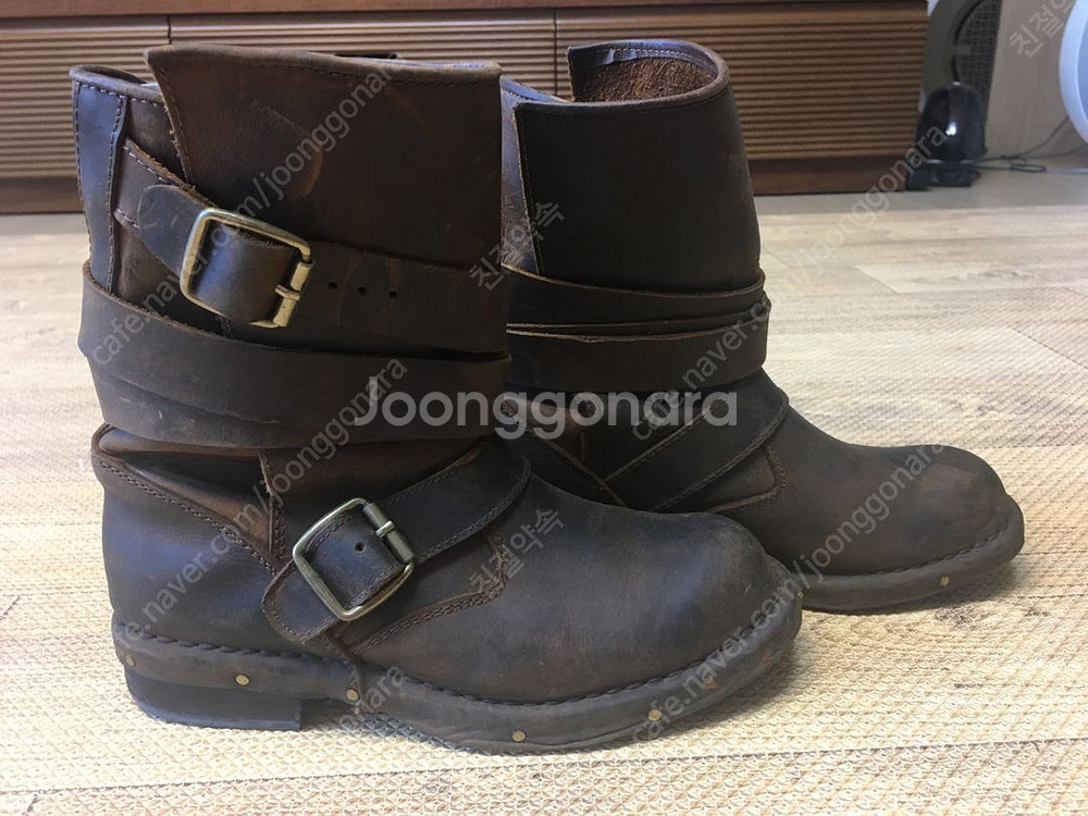 제프리캠벨 통가죽 워커 부츠--0