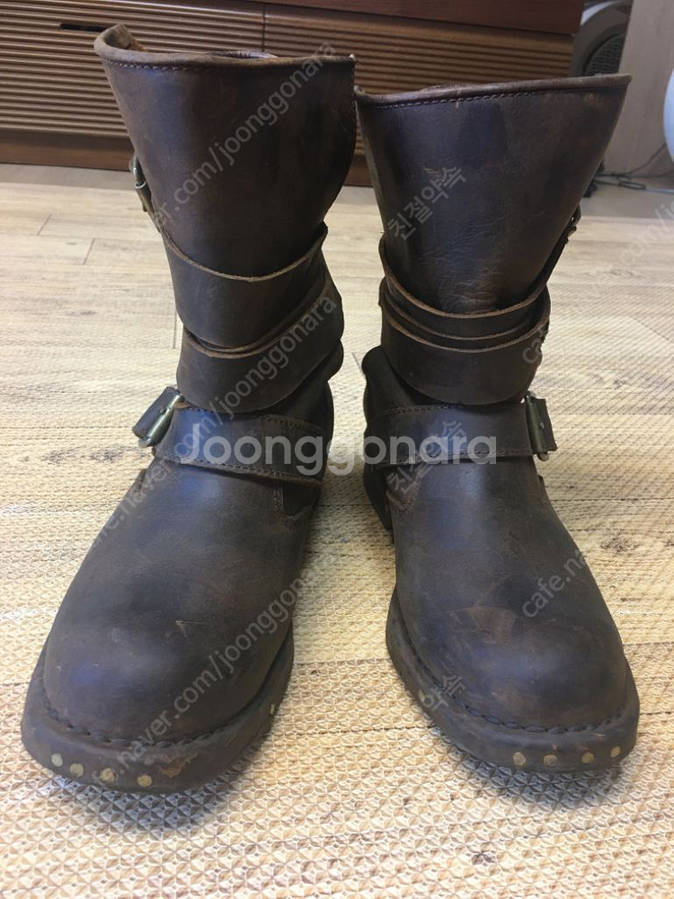 제프리캠벨 통가죽 워커 부츠--1