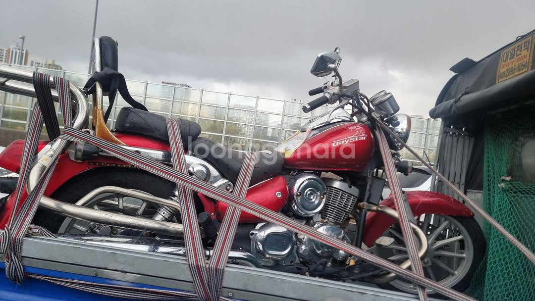 데이스타125 오토바이 천호동 수리후 사용--1