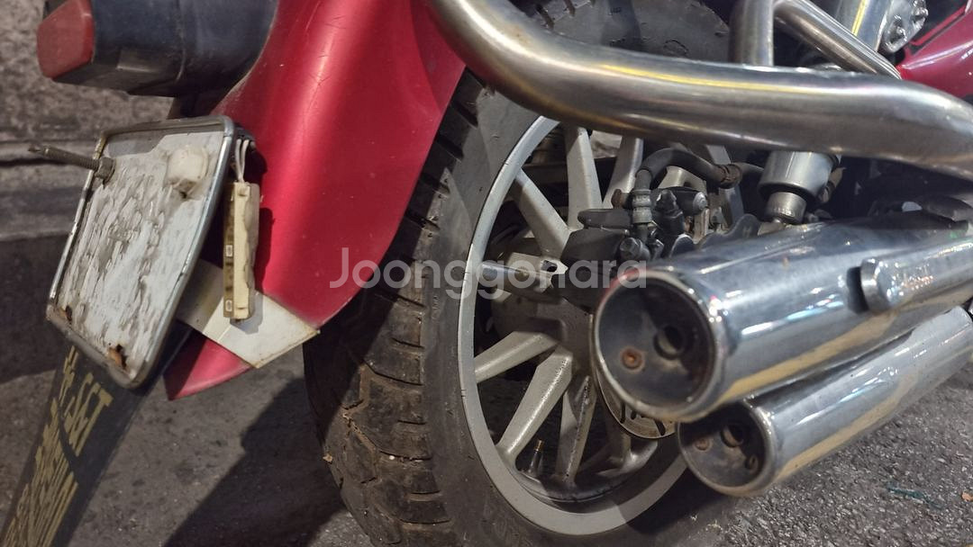 데이스타125 오토바이 천호동 수리후 사용--3