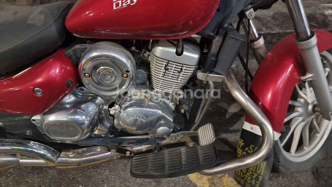 데이스타125 오토바이 천호동 수리후 사용--6