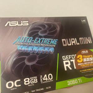 RTX 3060TI ASUS DUAL MINI