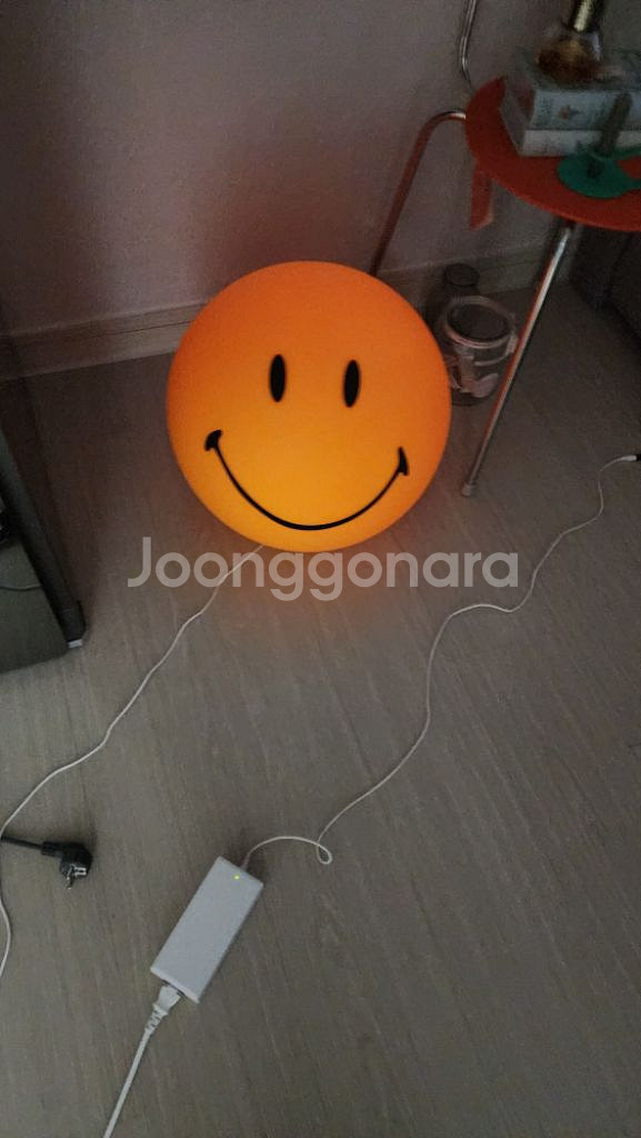 스마일 조명 40cm--2