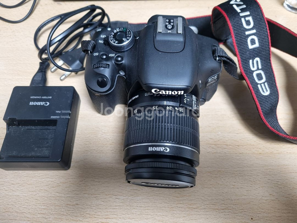 캐논 600d 카메라 18-55 is stm렌즈 팝니다--0