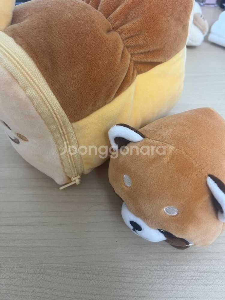 에버랜드 랫서판다 식빵 인형--1