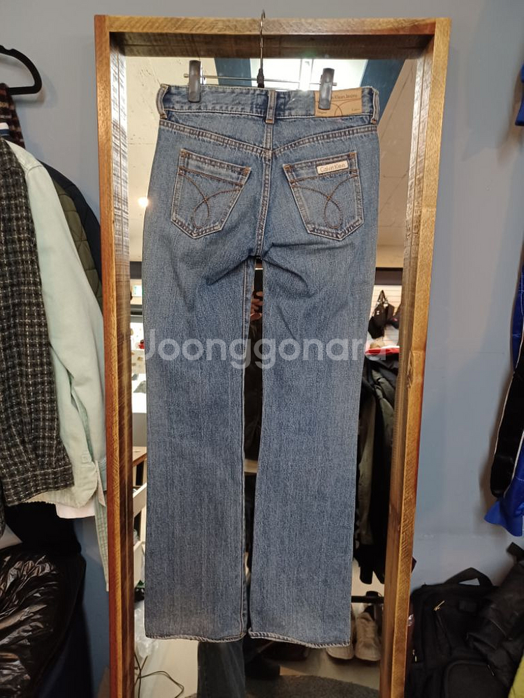 켈빈클라인 올드스쿨 부츠컷 데님팬츠 26--1