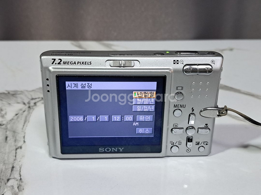 소니 사이버샷 DSC-T10 빈티지카메라--4