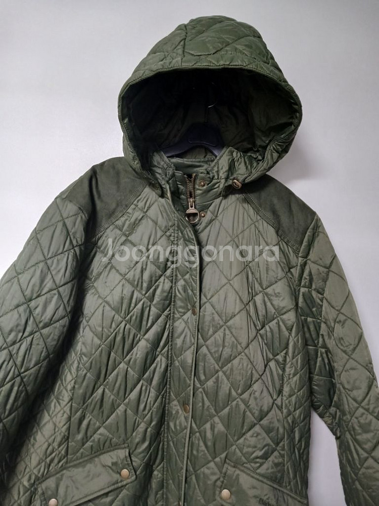 여성 바버 빅사이즈 누빔코트 (오버핏105-110)--1