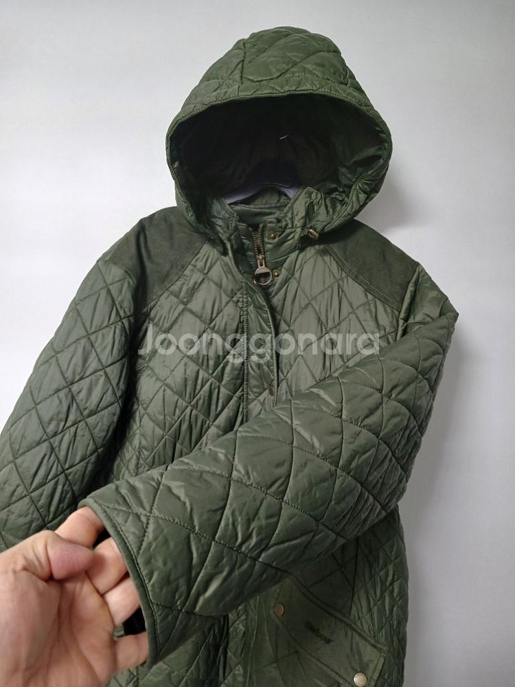 여성 바버 빅사이즈 누빔코트 (오버핏105-110)--2