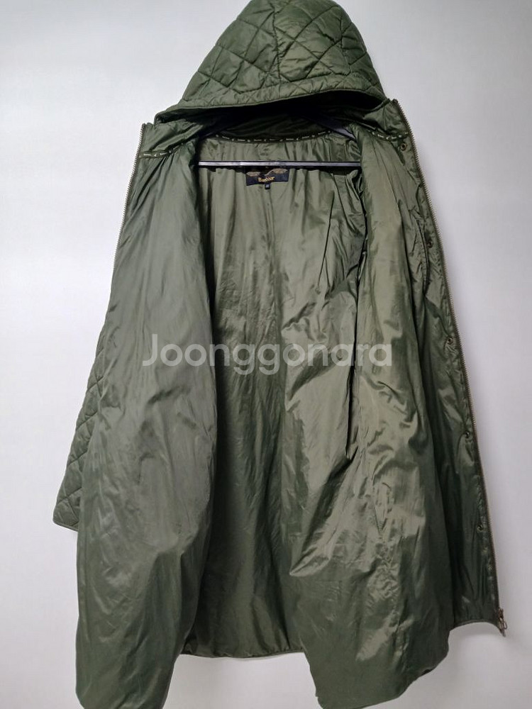 여성 바버 빅사이즈 누빔코트 (오버핏105-110)--6