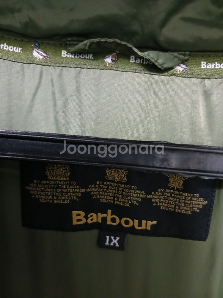 여성 바버 빅사이즈 누빔코트 (오버핏105-110)--7