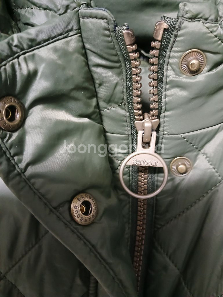 여성 바버 빅사이즈 누빔코트 (오버핏105-110)--5