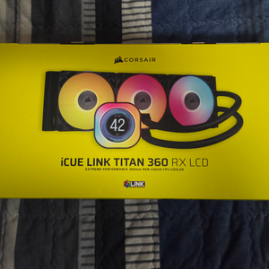 커세어 ICUE TITAN 360 LCD 블랙