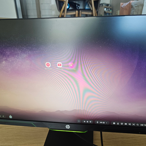 hp 27x fhd모니터 144hz tn패널