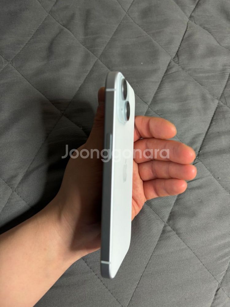 아이폰15 블루 128GB 기스X--4