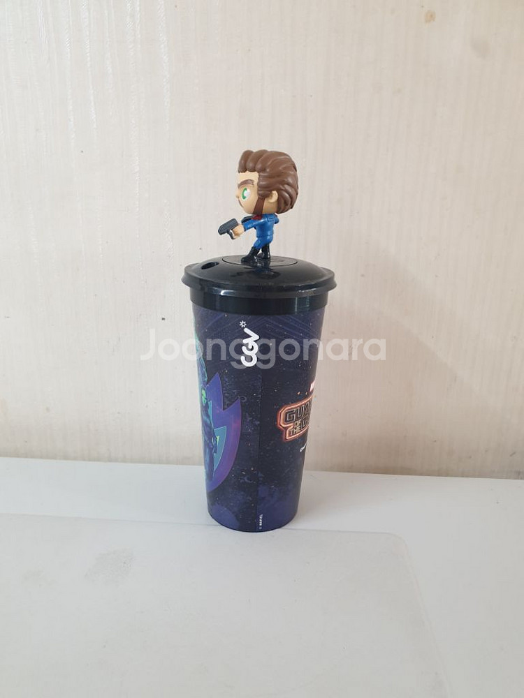 새것 가디언즈오브갤럭시 cgv 빨대컵 컵--1