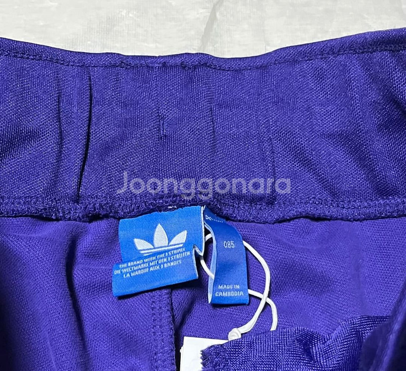 아디다스 여성 유로파 트랙팬츠 보라검정 85--2
