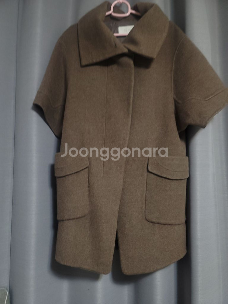 SJ SJ 캐시미어 혼방 양모 코트베스트 한섬코트--1