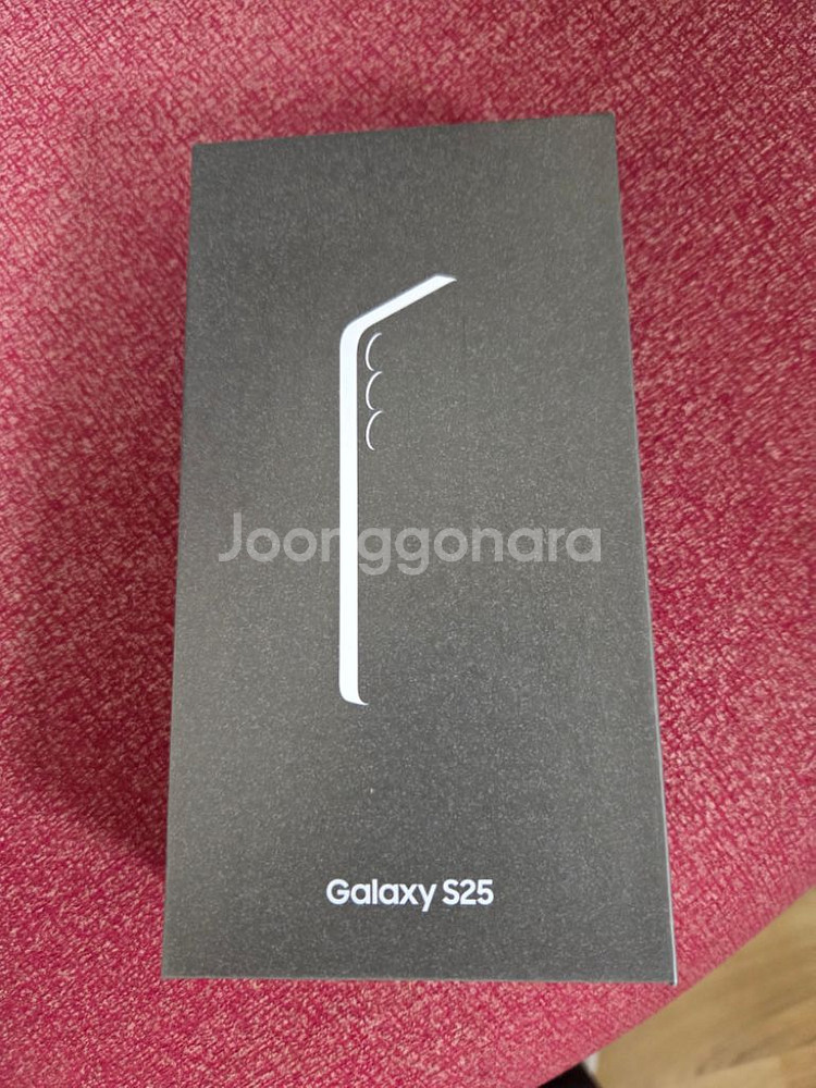 갤럭시s25 512gb 자급제 아이스블루 미개봉--0