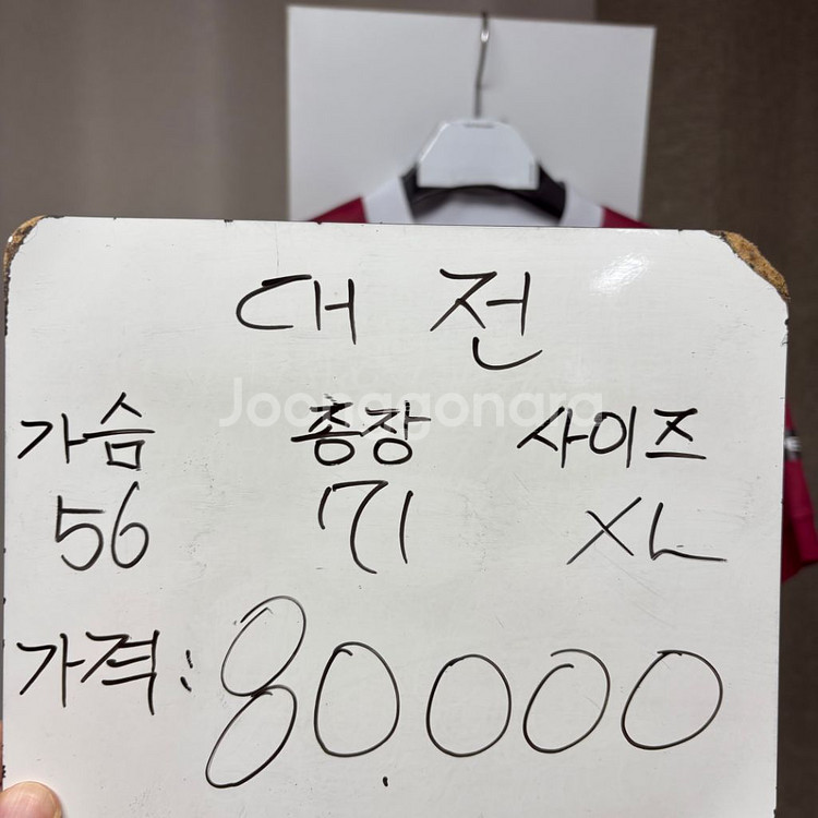 대전하나시티즌 유니폼 XL--1
