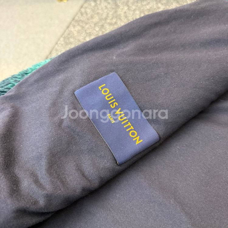 루이비통 모노그램 자카드 카모플라쥬 후리스 집업 자켓--3