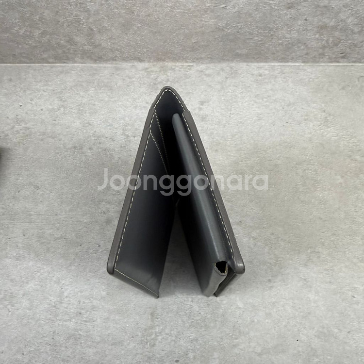 [정품]고야드 램버트 아이폰 그레이 컬러 장지갑--4