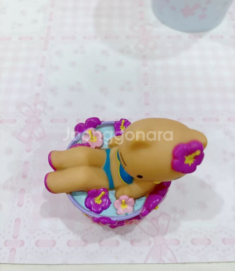 고전 롱다리 키티 태닝 하와이 비키니 히비스커스 피규어--1
