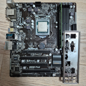 CPU i5-4690,B85M Pro4,Ram 8GB