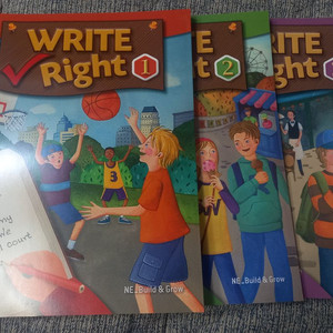 WRITE RIGHT 영어 학습 교재 1~3권 세트